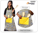 OLIVIA ROCCO Kitchen Sets With Apron Double Oven Gloves Towel Set Oven Mitts Pot Holder - Joe’s Haven