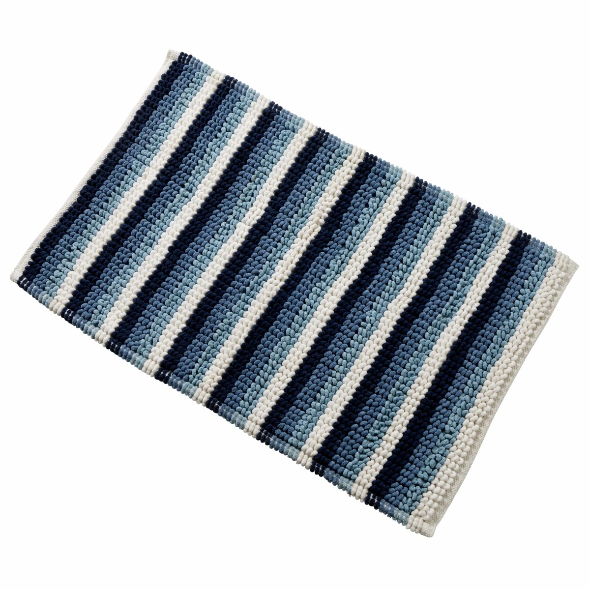 OLIVIA ROCCO Padstow Stripe Bathmat 50 x 80 cm Quick - Drying Anti - Slip Absorbent Durable - Joe’s Haven