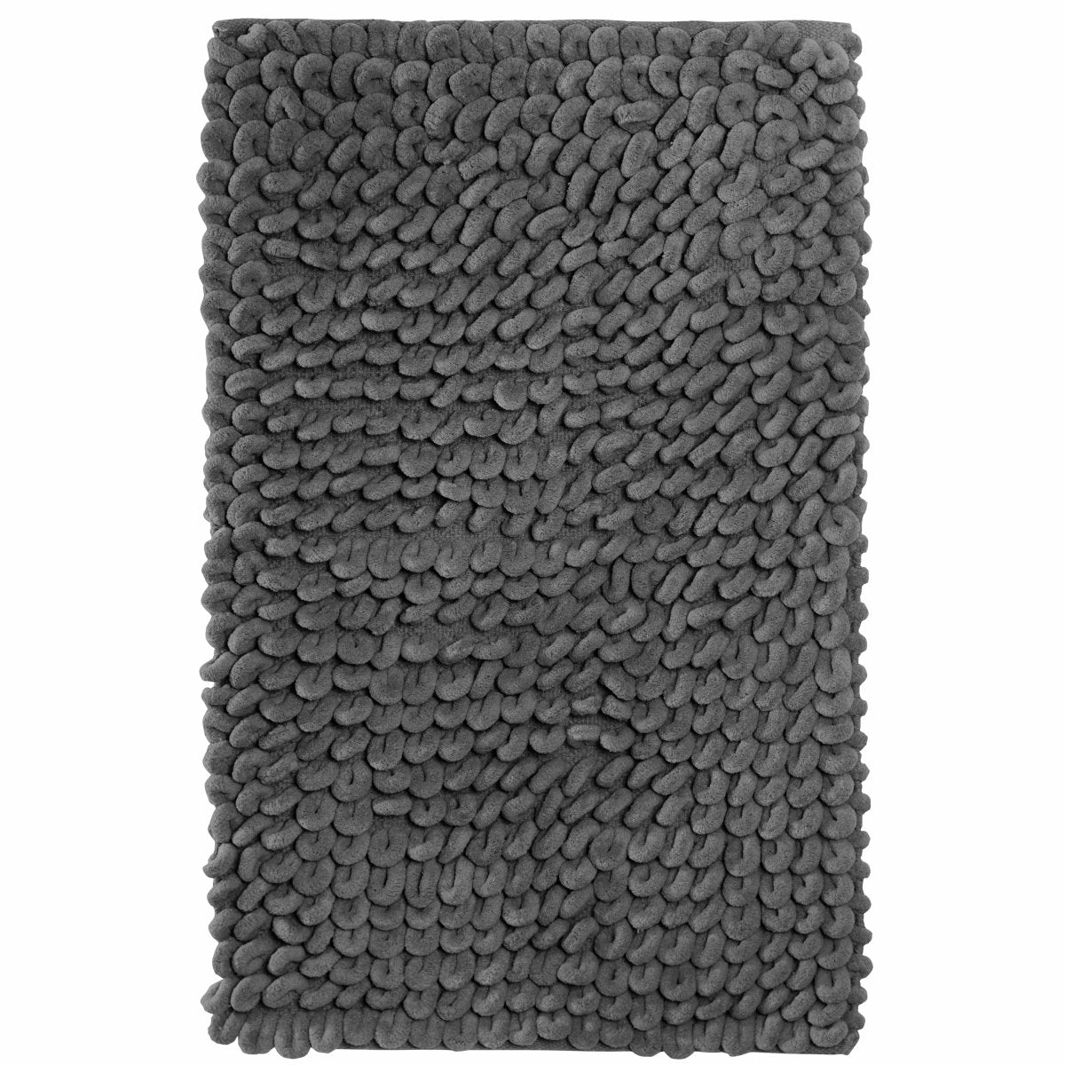 OLIVIA ROCCO Jumbo Loop Bath Mat Non Slip Water Absorbent Rug Easy - Care Hotel - Quality Textile - Joe’s Haven