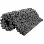 OLIVIA ROCCO Jumbo Loop Bath Mat Non Slip Water Absorbent Rug Easy - Care Hotel - Quality Textile - Joe’s Haven