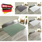 OLIVIA ROCCO Pack Of 3 Luxe Ultra-Soft Deep Cotton Pile Bathmats Eco-Friendly Absorbent - Joe’s Haven