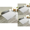 OLIVIA ROCCO Pack Of 3 Luxe Ultra-Soft Deep Cotton Pile Bathmats Eco-Friendly Absorbent - Joe’s Haven