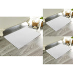 OLIVIA ROCCO Pack Of 3 Luxe Ultra-Soft Deep Cotton Pile Bathmats Eco-Friendly Absorbent - Joe’s Haven