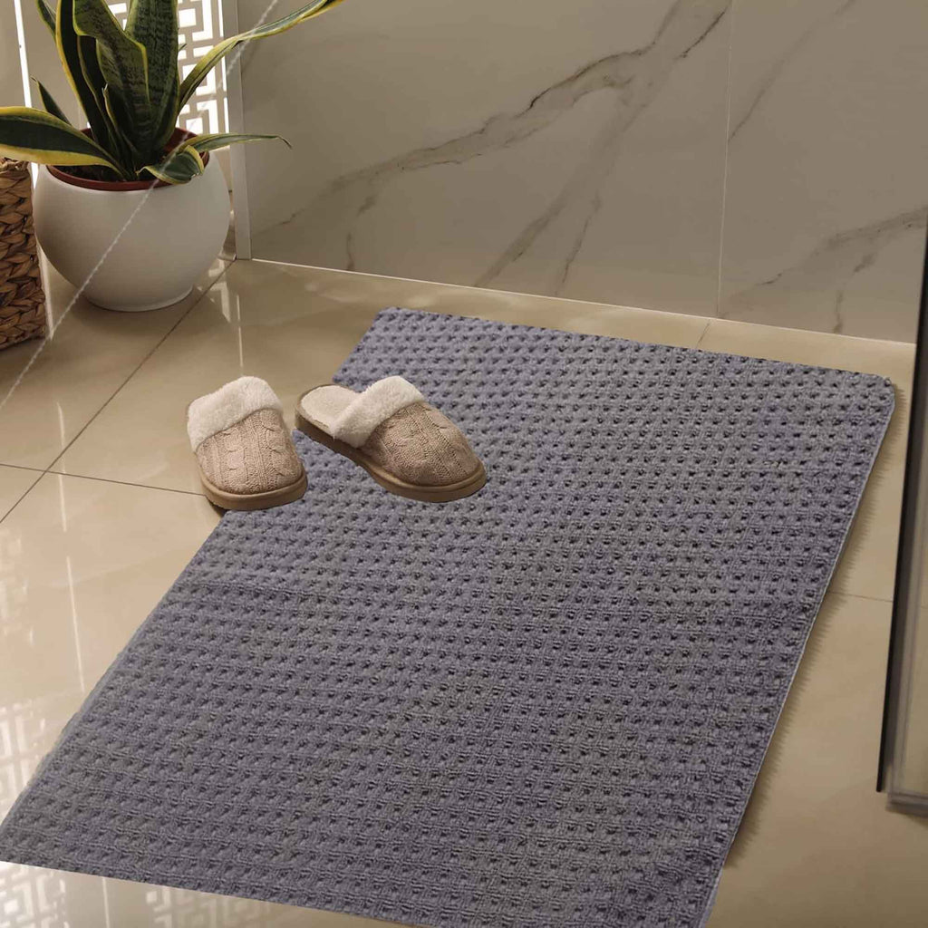 OLIVIA ROCCO Pack Of 3 Luxe Ultra - Soft Deep Cotton Pile Bathmats Eco - Friendly Absorbent - Joe’s Haven