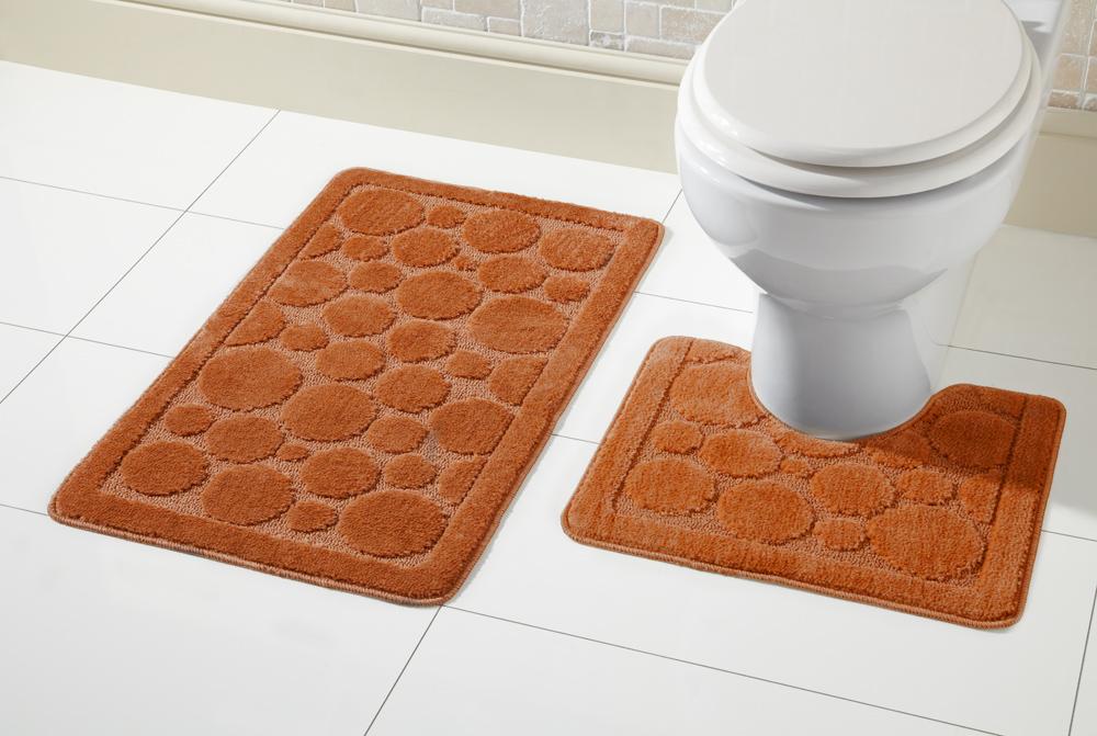 OLIVIA ROCCO Cali Bath Mat And Pedestal Set Ultra Soft Non Slip Highly Absorbent - Joe’s Haven
