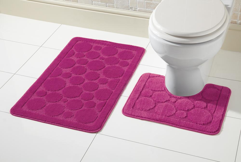 OLIVIA ROCCO Cali Bath Mat And Pedestal Set Ultra Soft Non Slip Highly Absorbent - Joe’s Haven