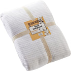 OLIVIA ROCCO Hotel Collection Quilted Bedspread 240x260 cm White and Grey 100% Sustainable Cotton Super Soft Easy - Care Home Essential - Joe’s Haven