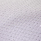 OLIVIA ROCCO Hotel Collection Quilted Bedspread 240x260 cm White and Grey 100% Sustainable Cotton Super Soft Easy - Care Home Essential - Joe’s Haven