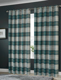 OLIVIA ROCCO Blackout Thermal Curtains Check Marble Design Light Blocking Panels Multiple - Joe’s Haven