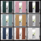 OLIVIA ROCCO Thermal Blackout Curtains For Room Darkening Panels 12 Colours Multiple Sizes - Joe’s Haven