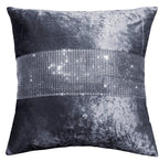 OLIVIA ROCCO Diamante Crushed Velvet Blackout Curtains Fully Lined Eyelet Ring Top - Joe’s Haven