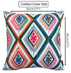 OLIVIA ROCCO Vibrant Meze Outdoor Waterproof Cushion Covers 43 x 43 cm Garden Patio - Joe’s Haven