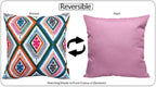 OLIVIA ROCCO Vibrant Meze Outdoor Waterproof Cushion Covers 43 x 43 cm Garden Patio - Joe’s Haven