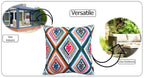 OLIVIA ROCCO Vibrant Meze Outdoor Waterproof Cushion Covers 43 x 43 cm Garden Patio - Joe’s Haven