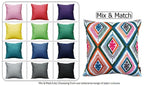 OLIVIA ROCCO Vibrant Meze Outdoor Waterproof Cushion Covers 43 x 43 cm Garden Patio - Joe’s Haven