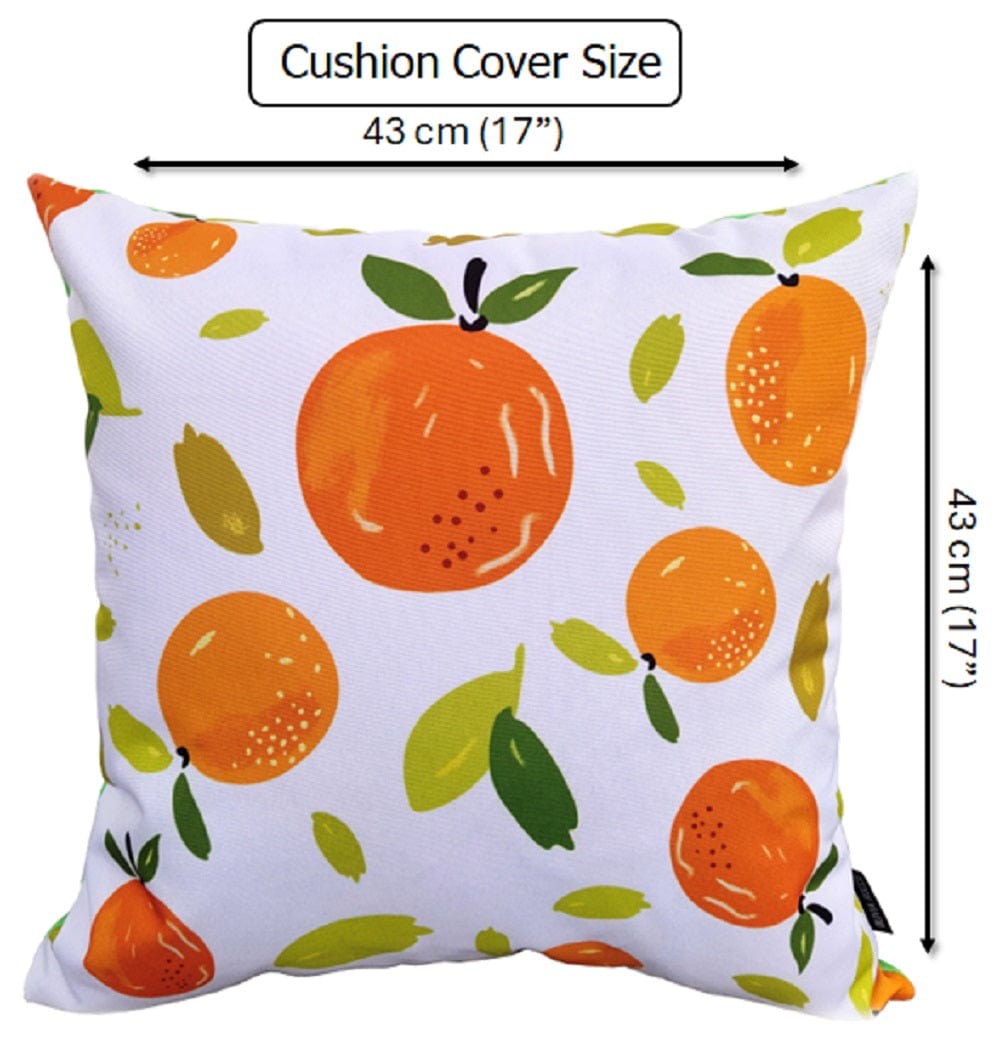 OLIVIA ROCCO Summer Fruits Waterproof Cushion Covers 43 x 43 cm Reversible Indoor Outdoor - Joe’s Haven