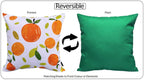 OLIVIA ROCCO Summer Fruits Waterproof Cushion Covers 43 x 43 cm Reversible Indoor Outdoor - Joe’s Haven