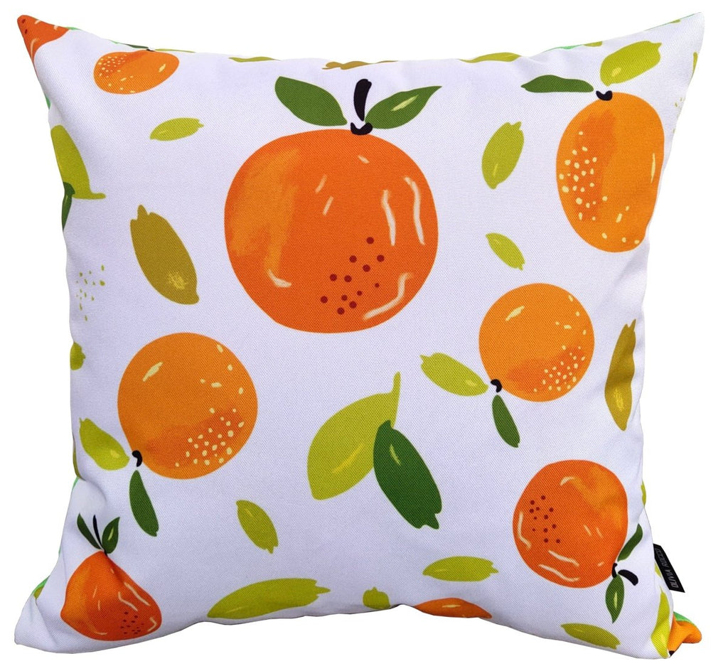 OLIVIA ROCCO Summer Fruits Waterproof Cushion Covers 43 x 43 cm Reversible Indoor Outdoor - Joe’s Haven