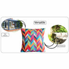 OLIVIA ROCCO Cushion Covers 43x43 Cm Outdoor Waterproof Breathable For Garden Patio Sofa - Joe’s Haven
