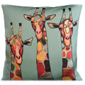 OLIVIA ROCCO Giraffe Waterproof Cushion Covers 43x43 Cm Reversible Breathable Indoor - Joe’s Haven