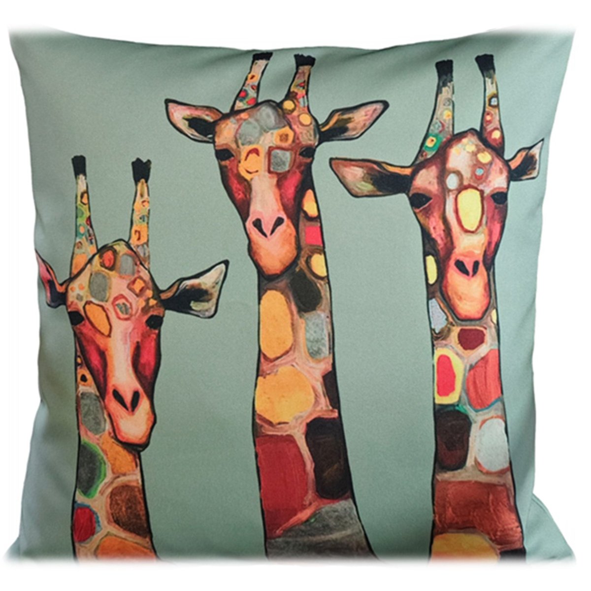 OLIVIA ROCCO Giraffe Waterproof Cushion Covers 43x43 Cm Reversible Breathable Indoor - Joe’s Haven