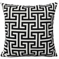 OLIVIA ROCCO Milano Black Waterproof Cushion Covers 43x43 cm Reversible Breathable - Joe’s Haven