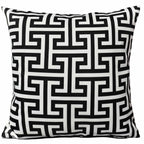 OLIVIA ROCCO Milano Black Waterproof Cushion Covers 43x43 cm Reversible Breathable - Joe’s Haven