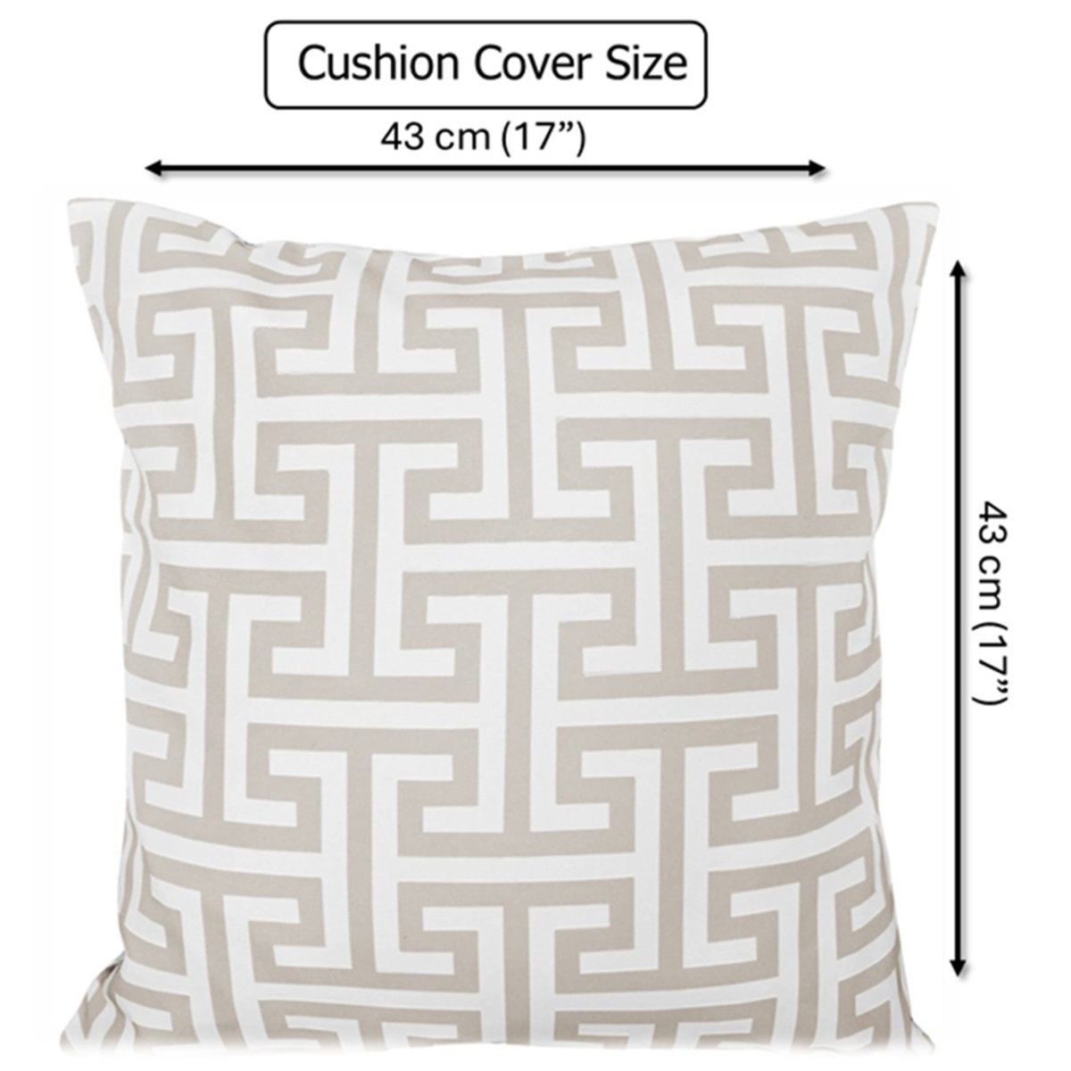 OLIVIA ROCCO Cushion Covers 43x43 cm Waterproof Breathable Outdoor Indoor Use Milano - Joe’s Haven