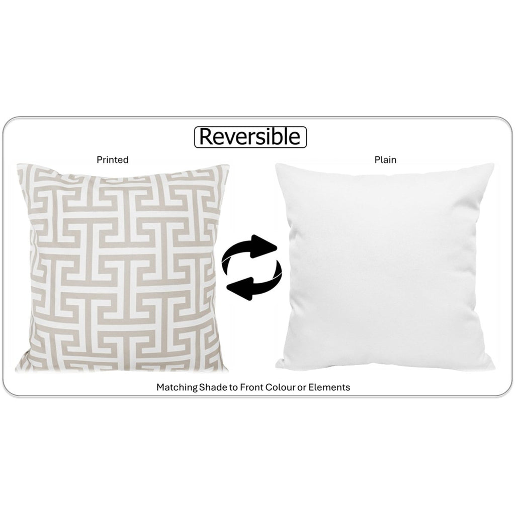 OLIVIA ROCCO Cushion Covers 43x43 cm Waterproof Breathable Outdoor Indoor Use Milano - Joe’s Haven