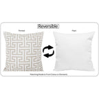OLIVIA ROCCO Cushion Covers 43x43 cm Waterproof Breathable Outdoor Indoor Use Milano - Joe’s Haven