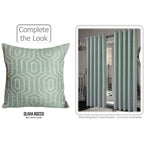 OLIVIA ROCCO Paris Cushion Covers Two Pack Modern Sage Green Decorative Square Scatter - Joe’s Haven