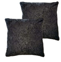 OLIVIA ROCCO Crushed Velvet Cushion Covers 17x17 Inches Pack Of 2 For Sofa Bedroom - Joe’s Haven
