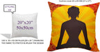 OLIVIA ROCCO Buddha Waterproof Cushion Covers 43x43 cm Reversible Breathable Decorative - Joe’s Haven