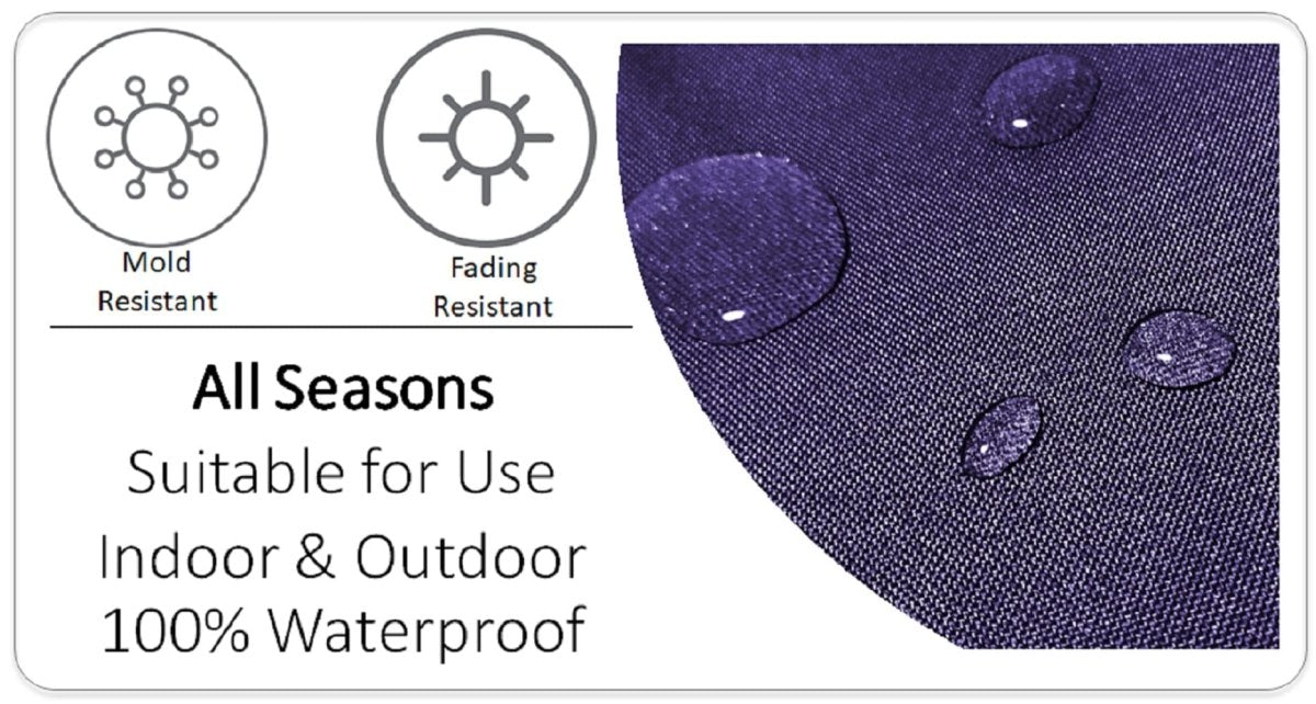 OLIVIA ROCCO Cushion Covers Dhalia Lilac Waterproof 43x43cm Reversible Breathable Indoor - Joe’s Haven