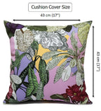 OLIVIA ROCCO Cushion Covers Dhalia Lilac Waterproof 43x43cm Reversible Breathable Indoor - Joe’s Haven
