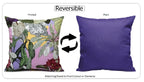 OLIVIA ROCCO Cushion Covers Dhalia Lilac Waterproof 43x43cm Reversible Breathable Indoor - Joe’s Haven