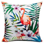 OLIVIA ROCCO Flamingo Waterproof Cushion Covers 43x43 cm Reversible Breathable Decorative - Joe’s Haven