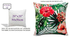 OLIVIA ROCCO Gardenia Waterproof Cushion Covers 43 x 43 cm For Sofa And Bedroom Hotel - Style Sofa or Bed Accent - Joe’s Haven