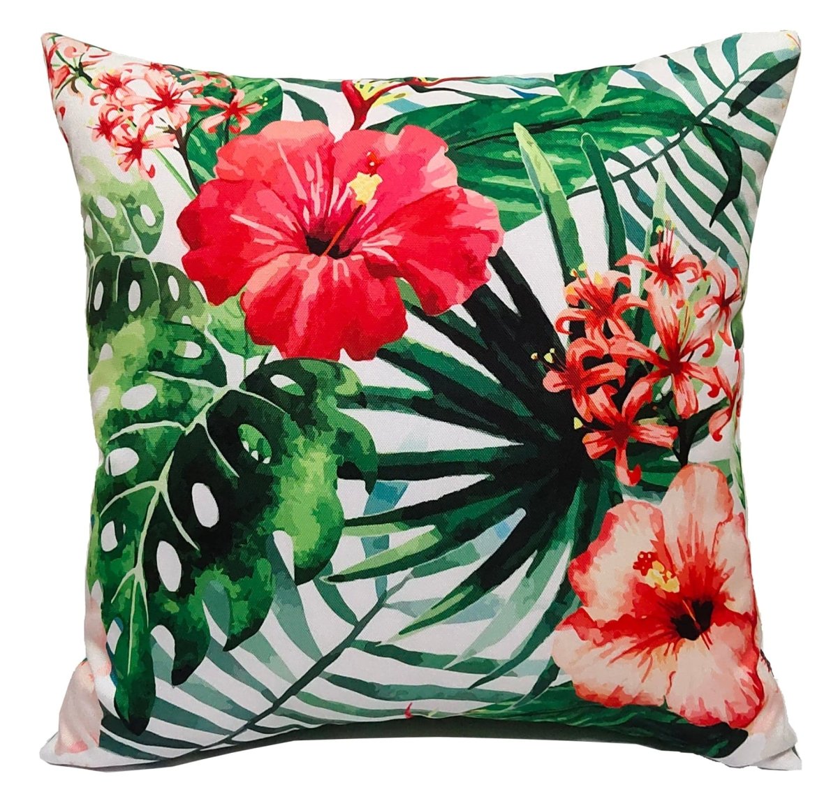 OLIVIA ROCCO Gardenia Waterproof Cushion Covers 43 x 43 cm For Sofa And Bedroom Hotel - Style Sofa or Bed Accent - Joe’s Haven
