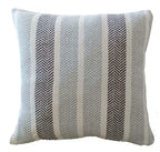 OLIVIA ROCCO Cushion Covers Striped Indian Cotton Indoor Outdoor With Discreet Zipper - Joe’s Haven