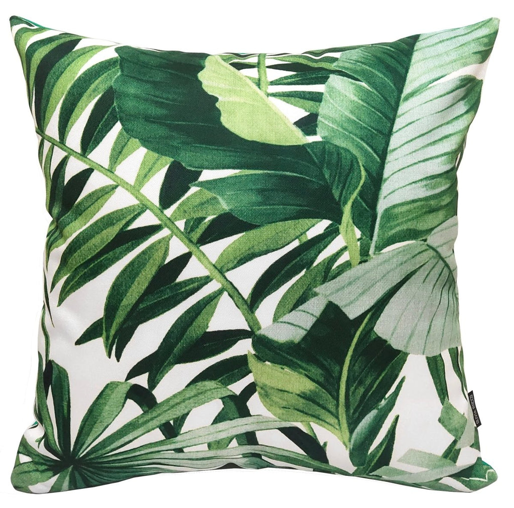 OLIVIA ROCCO Cushion Covers Jamil Green Waterproof 43x43 cm Reversible Breathable Indoor - Joe’s Haven