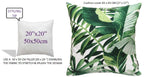 OLIVIA ROCCO Cushion Covers Jamil Green Waterproof 43x43 cm Reversible Breathable Indoor - Joe’s Haven