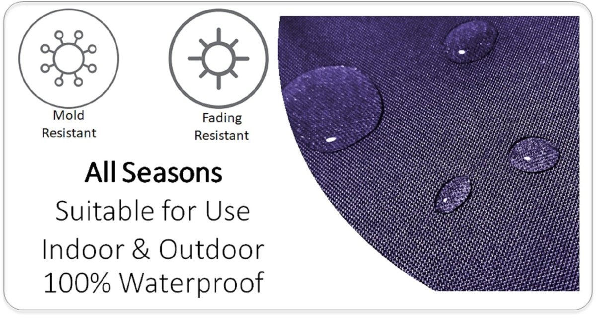 OLIVIA ROCCO Outdoor Scatter Cushion Covers Nairobi Purple 43 X 43 cm Waterproof Weather - Joe’s Haven
