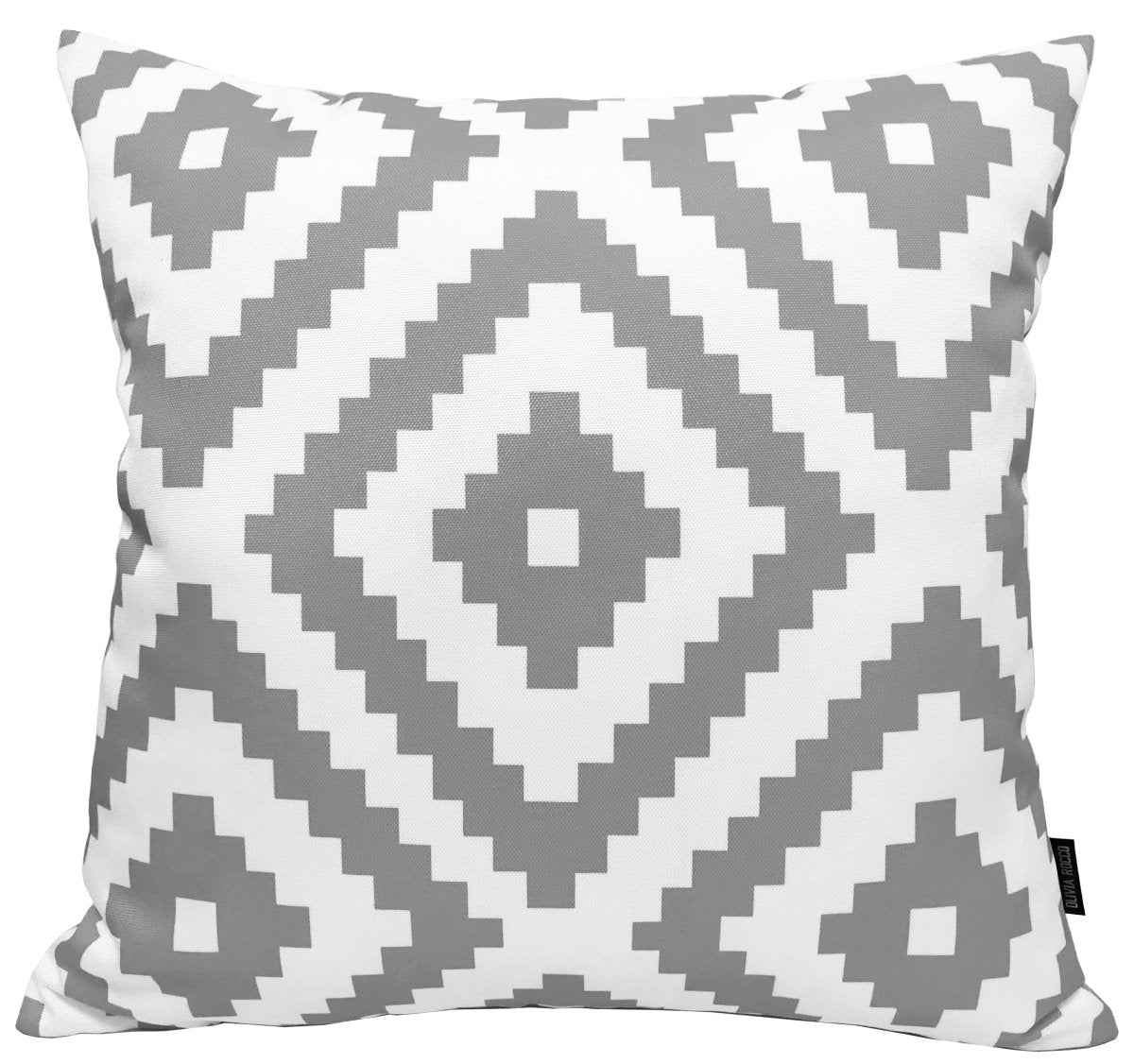 OLIVIA ROCCO Nairobi Silver Waterproof Cushion Covers 43 x 43 cm Reversible Indoor - Joe’s Haven