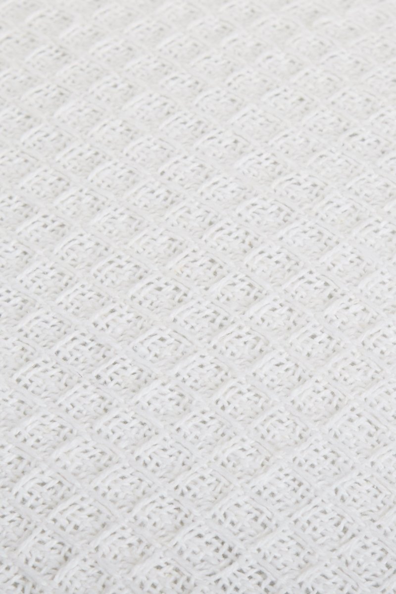 OLIVIA ROCCO Lisbon Pure Indian Cotton Handwoven Honeycomb Cushion Covers 17x17 and 24x24 - Joe’s Haven