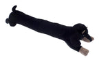 OLIVIA ROCCO Draught Excluder Dachshund Design 88cm W88 X H20 X D16cm Soft Fabric Fleece Super Soft Home Essential - Joe’s Haven