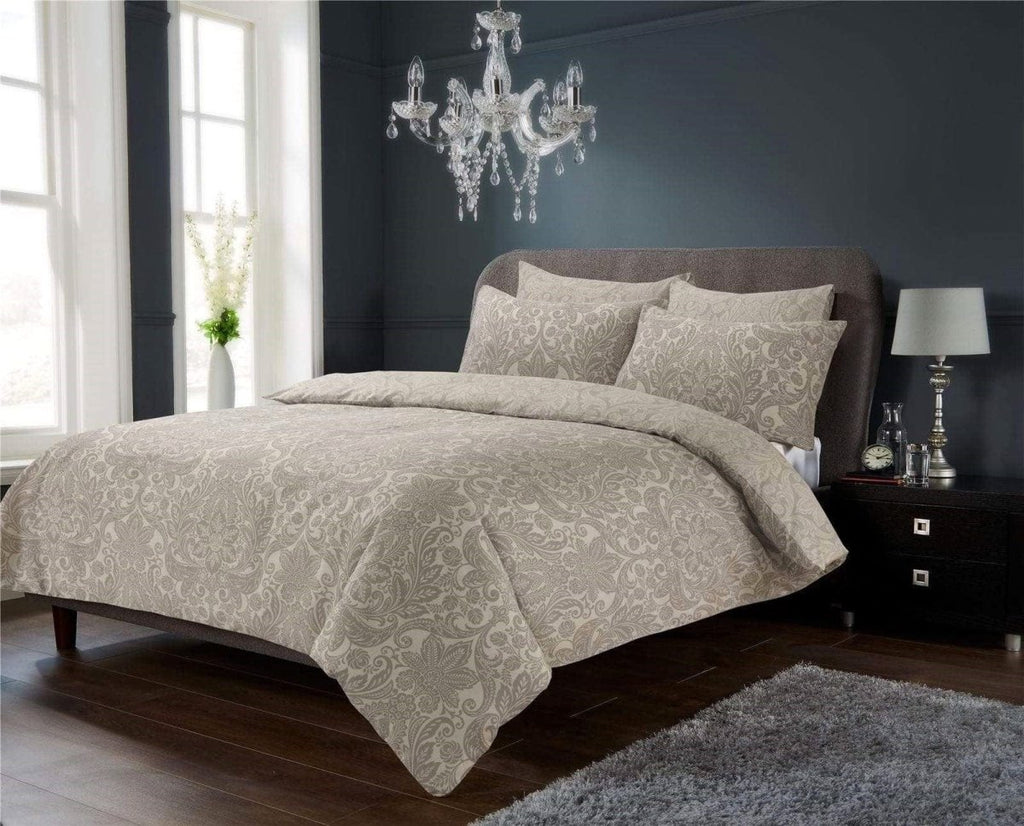 OLIVIA ROCCO Luxury Cotton Rich Duvet Sets Easycare Includes Duvet Cover And Pillowcases - Joe’s Haven