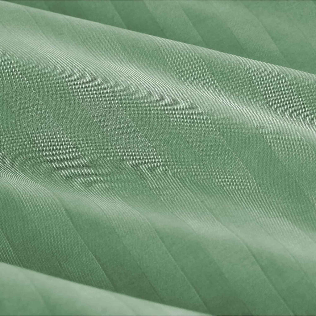 OLIVIA ROCCO Mayfair Stripe Satin Reversible Duvet Cover Set With Comforter Multiple - Joe’s Haven