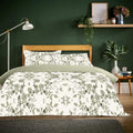 OLIVIA ROCCO Duvet Cover Set Flannel Sage Green With Pillowcases Super Soft Warm Quilt - Joe’s Haven