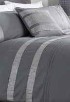 OLIVIA ROCCO Diamante Glitz Cotton Rich Duvet Set With Handwoven Crystal Detailing - Joe’s Haven